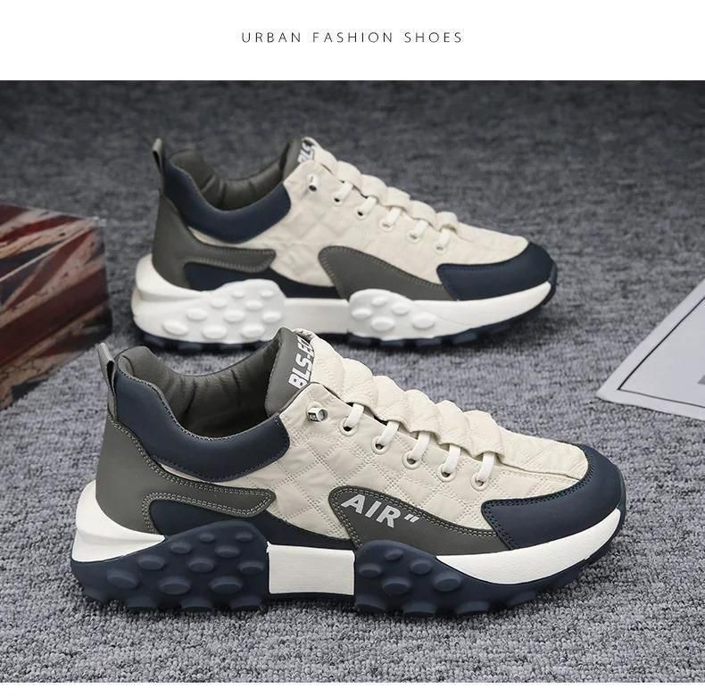 Men's Korean Style Thick Base Sneakers
